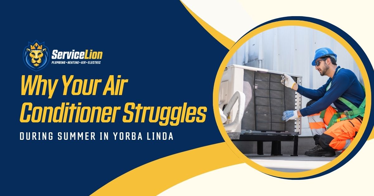 AC maintenance service in Yorba Linda by Service Lion Plumbing Heating Air Electric
