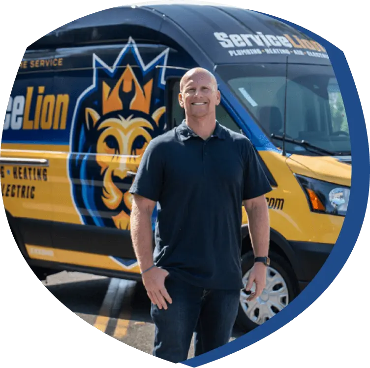 Brian Vardiman, owner of Service Lion Plumbing Heating Air Electric